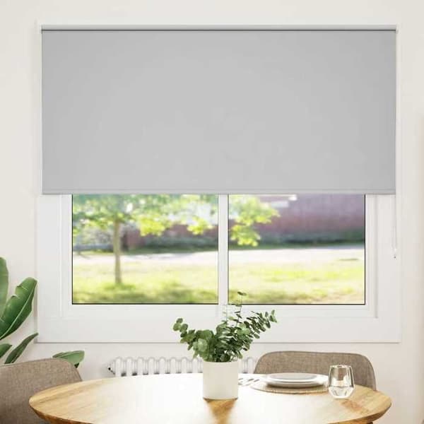 Maison Exclusive - Rullegardin med lysblokerende stof, bredde 141,6 cm, polyester