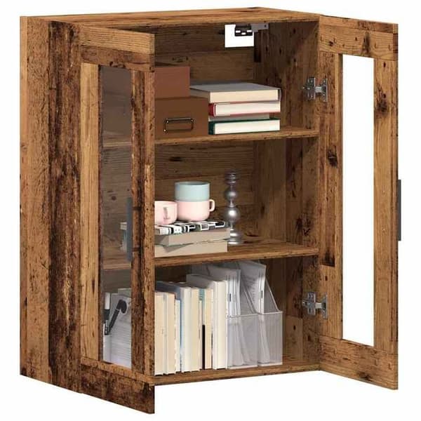 Maison Exclusive - Buffé gammalt trä 69,5x34x90 cm ingenjörsträ