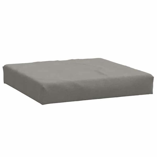 Pallkuddar - EXKLUSIV HEM - Set om 2 - 60 x 60 cm - mörkgrå blandning - UV-beständig polyester mörkgrå blandad