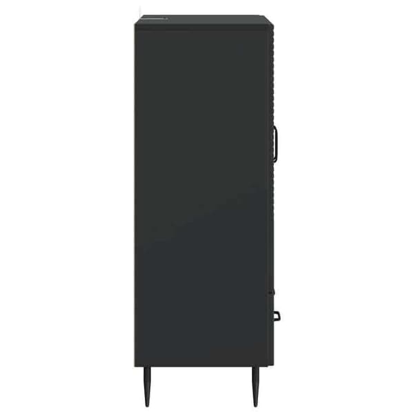 Maison Exclusive - Buffet med skuffe Sort 66 x 34,5 x 95 cm Ingeniørtræ