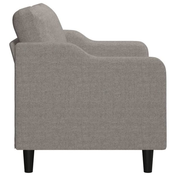 Maison Exclusive - 2-personers sofa Taupe 120 cm stof