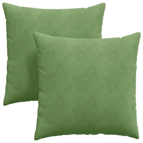 Maison Exclusive - Soffkuddar 2 st Ljusgrön 60 x 60 cm