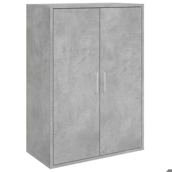 Maison Exclusive - Buffet grå beton 60x31x84 cm ingeniørtræ