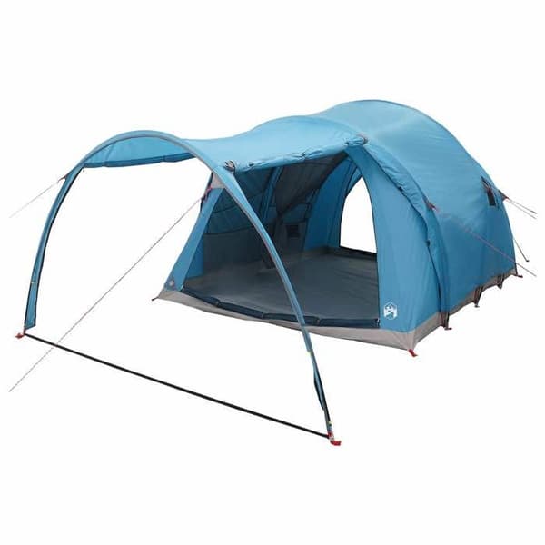 Maison Exclusive - Tunnel telt 370 x 275 x 210 cm Blå Polyester og Stål
