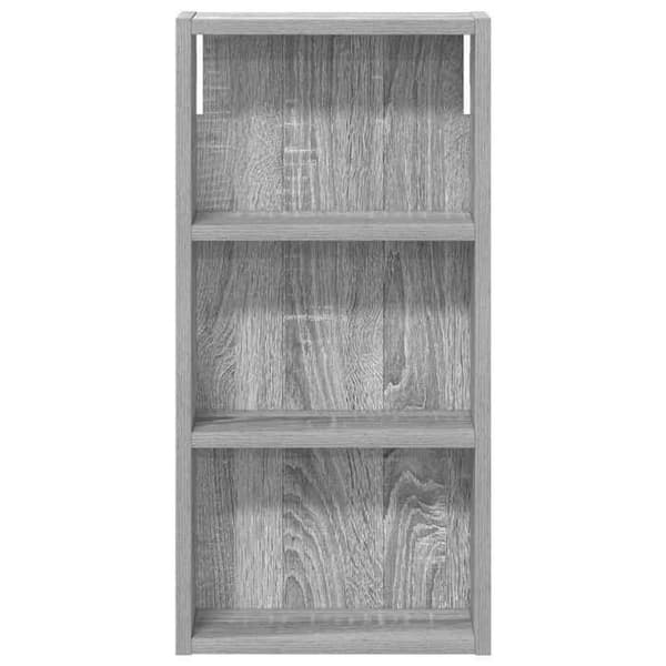 Maison Exclusive - Väggskåp för badrum Grå Sonoma 30 x 10 x 60,5 cm