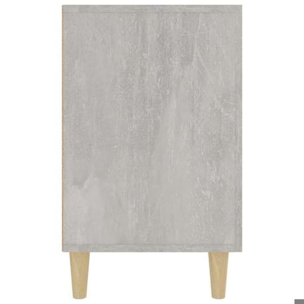 Maison Exclusive - Buffé grå betong 100x36x60 cm ingenjörsträ