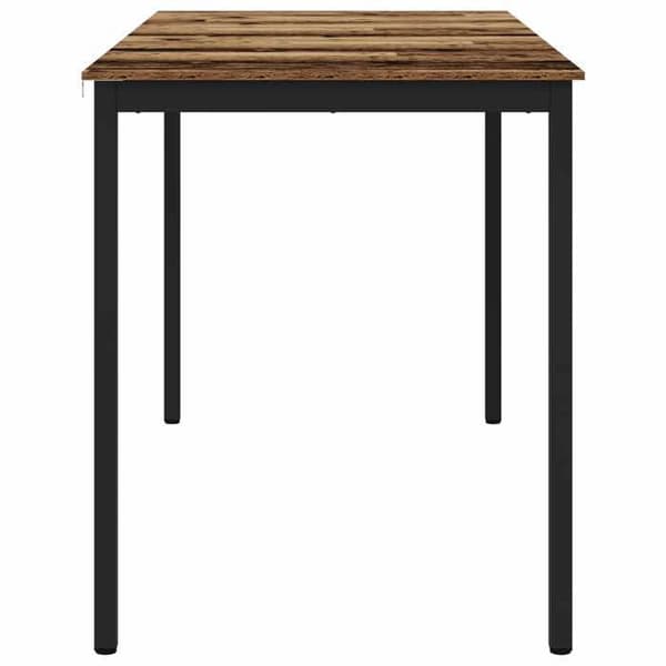 Maison Exclusive - Stående barbord i ingeniørtræ, rektangulær