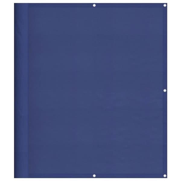 Maison Exclusive - Blå balkon skærm 120x700 cm 100% polyester oxford Blå