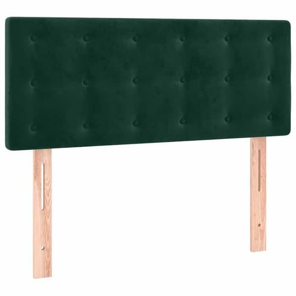 Maison Exclusive - Mörkgrön sänggavel 80x5x78/88 cm Sammet
