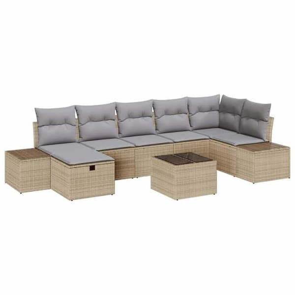 Maison Exclusive - Set med soffor 7 pc polyrotin
