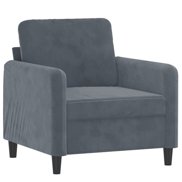 Maison Exclusive - Mørkegrå Stol 60 cm Velour