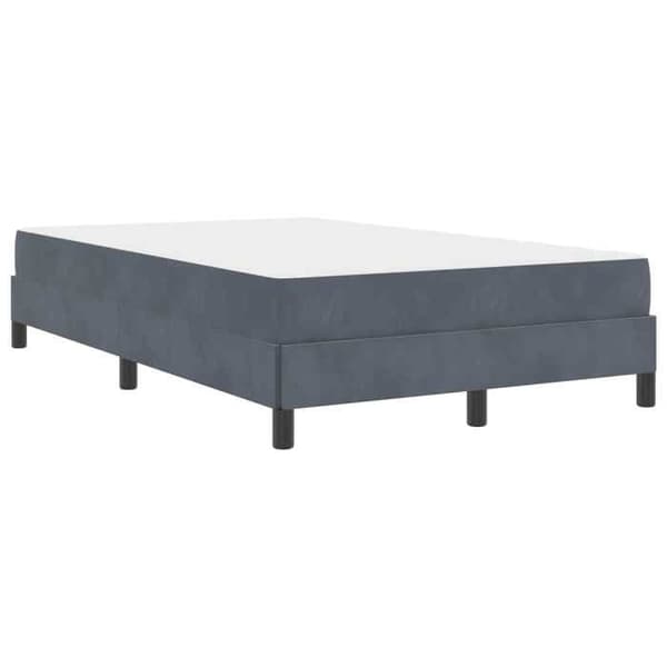 Maison Exclusive - Jousipatja tummanharmaa 120 x 200 cm kangas Mörkgrå