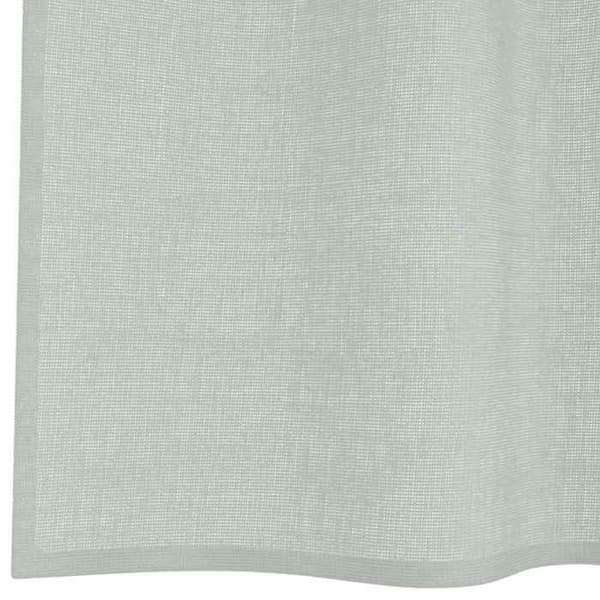 Verho - MAISON EXCLUSIVE - 140x300 cm (2 kpl) - Vaaleanharmaa - Renkaat - 100% polyesteri ljusgrått