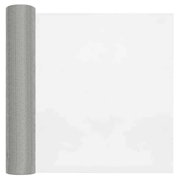 Skærm i net - EKSKLUSIV HUS - 40x1000 cm 18 mesh - Rustfrit stål 304 - Rustbestandig - UV-bestandig Silver