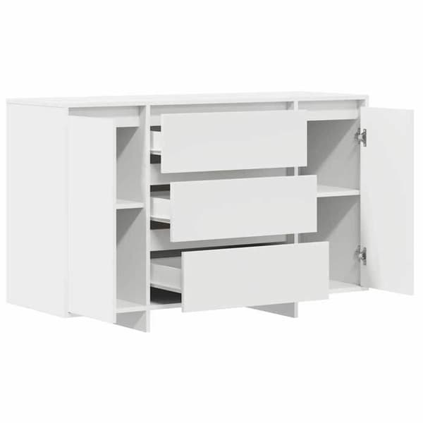 Buffé bas - EXKLUSIVT HUS - Exklusivt hus - Vit - 120 x 41 x 75 cm - Ingenjörsträ Vit