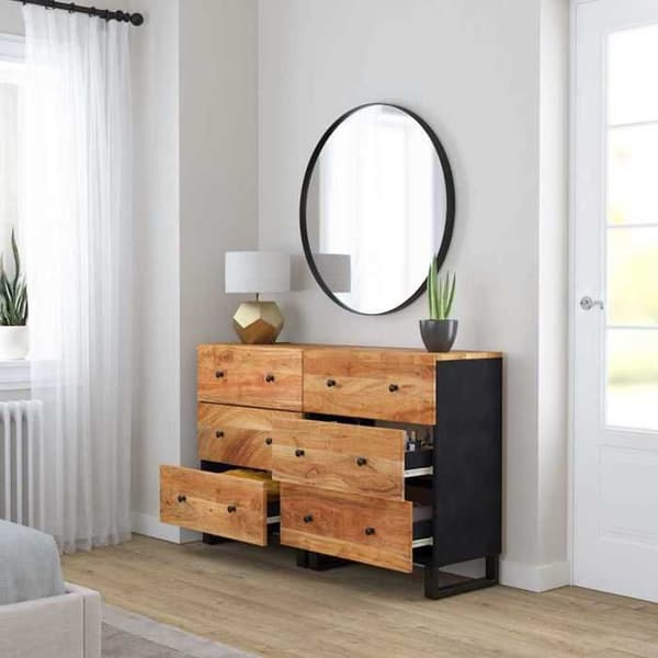 Maison Exclusive - Buffet 2 stk 60x33x75 cm massiv akacietræ Ej specificerat