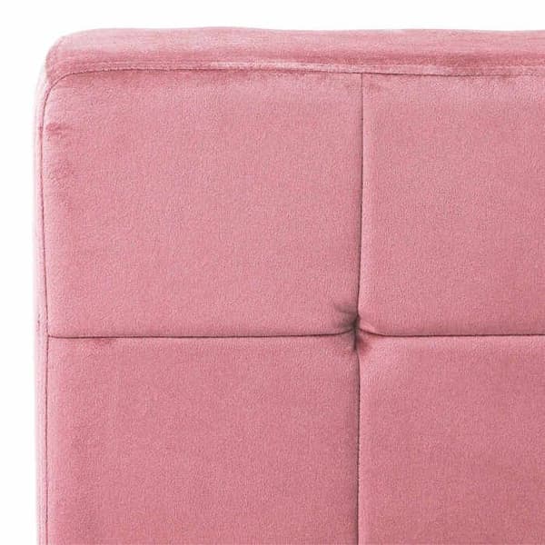 Maison Exclusive - Avkopplingsstol 65x79x87 cm Rosa Sammet Ros