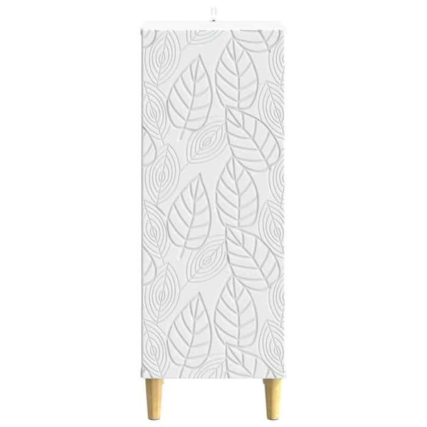 Maison Exclusive - Buffet Hvid 33 x 34,5 x 90 cm Ingeniørtræ