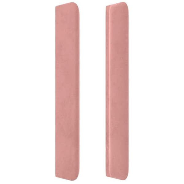 Maison Exclusive - LED-päätyruutu Rose 93x16x118/128 cm Sametti Ros