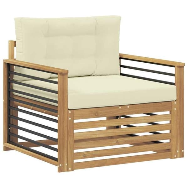 Maison Exclusive - Utomhussoffa Polyester Vit
