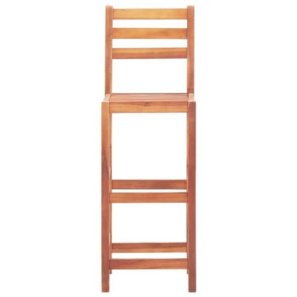 Maison Exclusive - Barstolar set om 4 i solid akaciaträ
