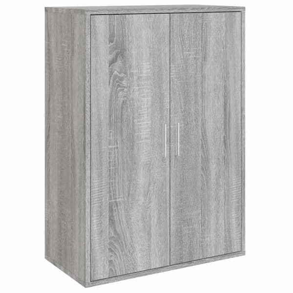 Maison Exclusive - Buffeter 2 stk sonoma grå 60x31x84 cm ingeniørtræ