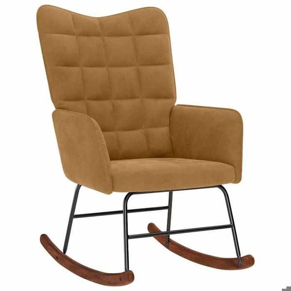 Maison Exclusive - Brun Velour Gyngestol