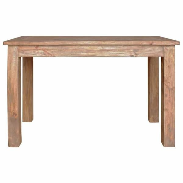 Maison Exclusive - Matbord i massiv mahogny 120x60x77 cm