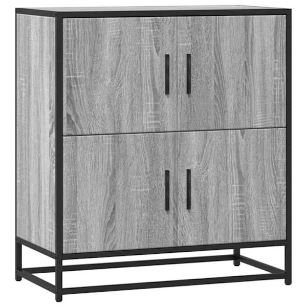 Buffet sonoma harmaa 68x35x76 cm tekopuu 76 [cm] Grå