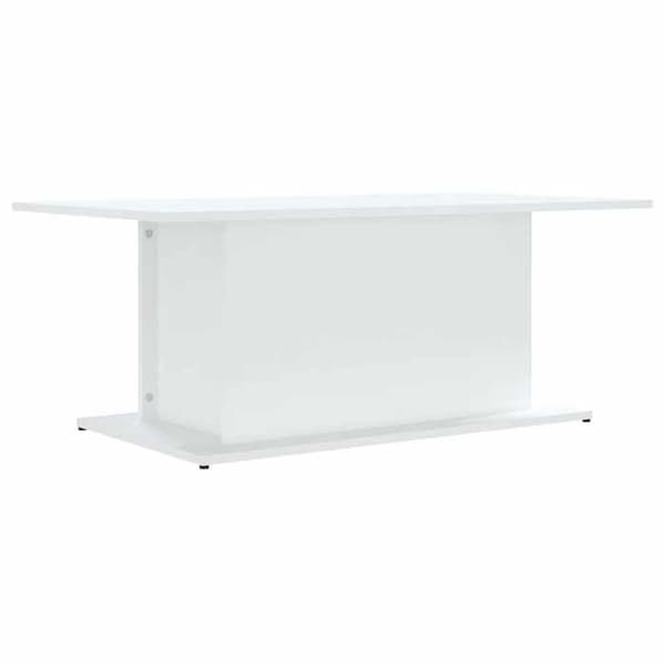 Bord - EKSKLUSIV HUS - 102 x 55,5 x 40 cm - Hvid - Ingeniørtræ - Rektangulær Vit