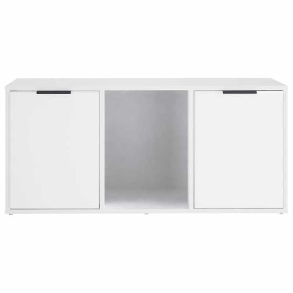 Maison Exclusive - Möbel för kattlåda Vit 100 x 49 x 45 cm Vit