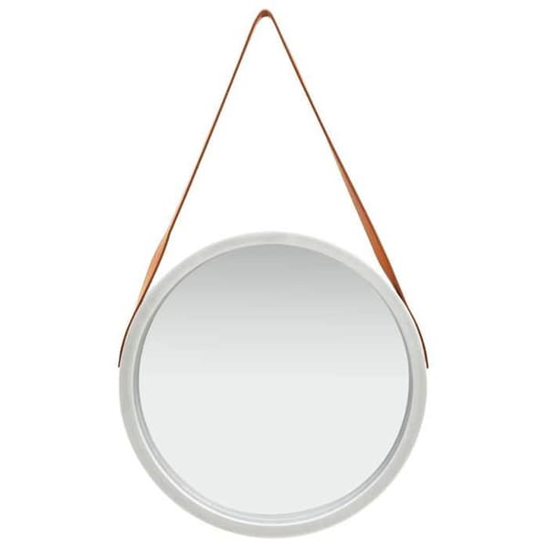 Maison Exclusive - Peili seinälle hihnalla 50 cm Hopea Silver