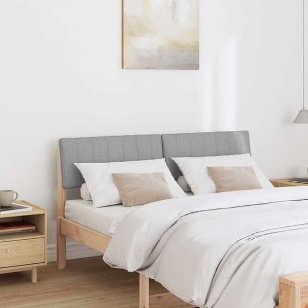 Hovedgærde - EKSKLUSIVT HUS - Klassisk model - Grå - Massivt fyrretræ - Skumpolstring
