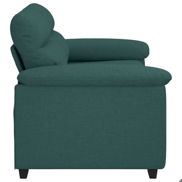 Maison Exclusive - Sofa 2 pladser mørkegrøn 160 x 81 x 84 cm i stof