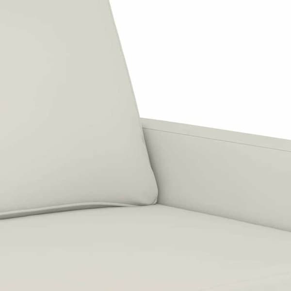 Maison Exclusive - Fåtölj Crème 60 cm Sammet Grädde