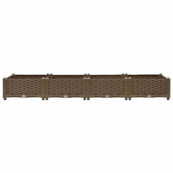 Maison Exclusive - Hög säng 160x40x23 cm Polypropylen