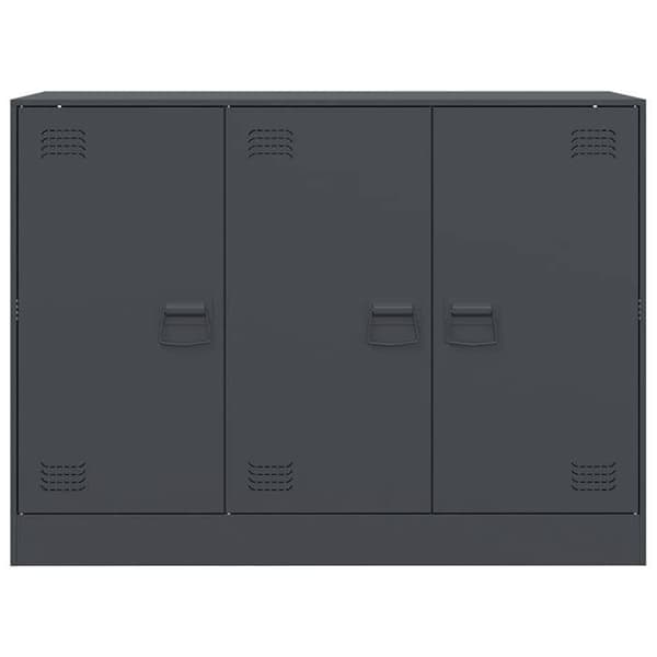 Maison Exclusive - Anthracite buffet 99x39x73 cm teräs
