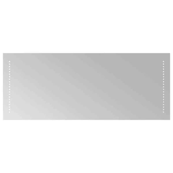 Maison Exclusive - Transparent LED-badrumsspegel 100 x 40 cm