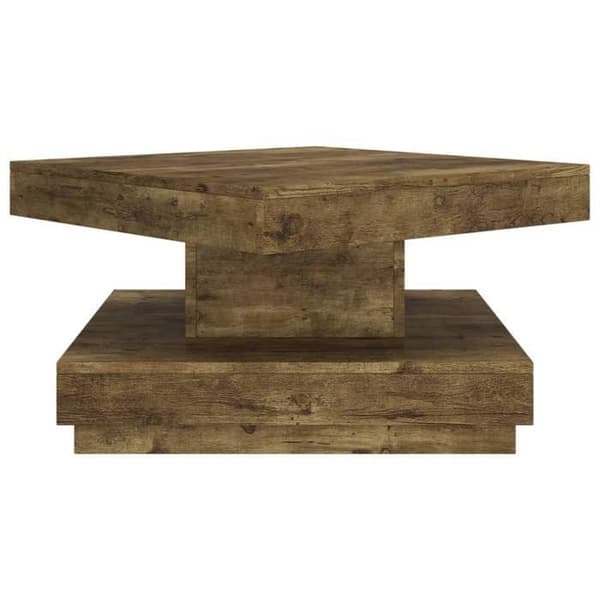 Maison Exclusive - Mørkebrun sofabord 60x60x35 cm MDF Mörkbrun