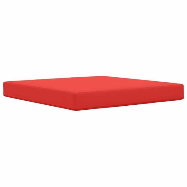 Utomhus kudde - EXKLUSIV HEM - 80 x 80 cm - Polyester - Röd - Avtagbart fodral Röd