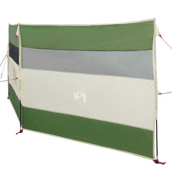 Maison Exclusive - Grön campingvindskydd 340x130 cm vattentät Grön