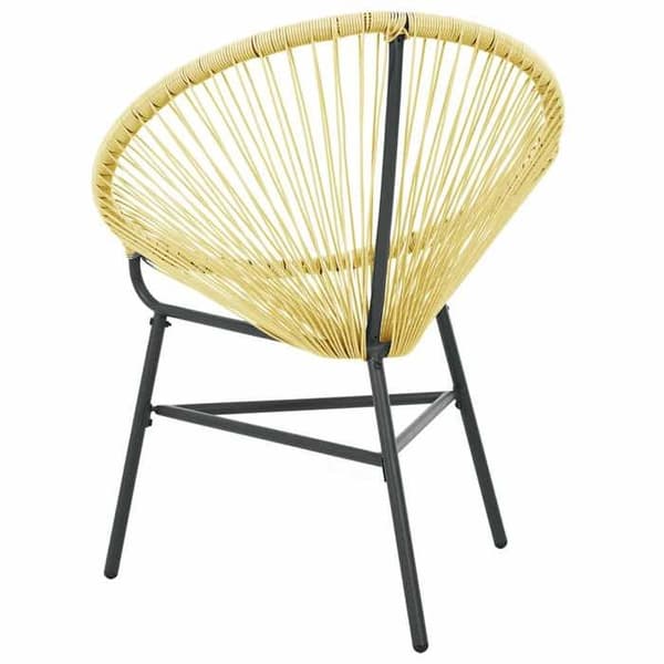 Maison Exclusive - Acapulco Trädgårdsstol i flätad resin Beige beige