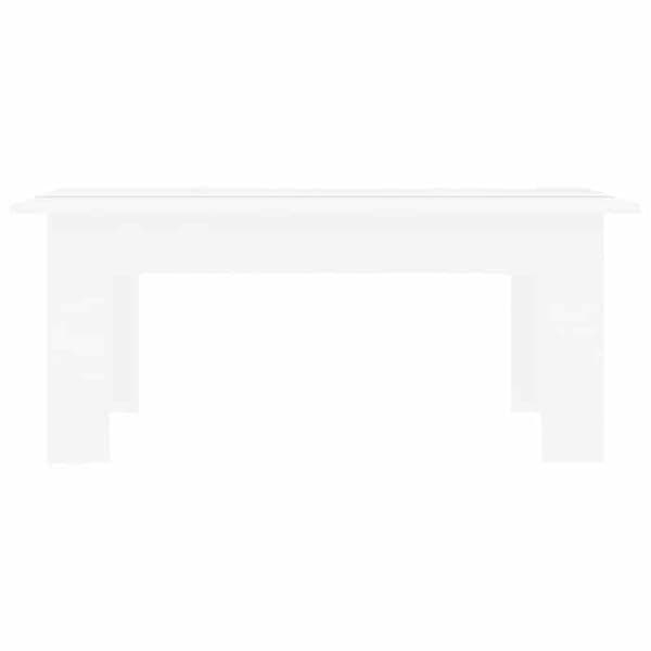 Maison Exclusive - Låg bord Vit 100x60x42 cm Ingenjörsträ