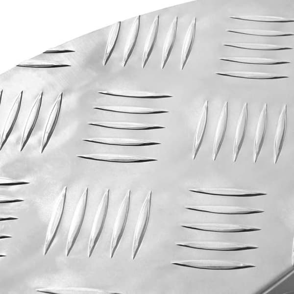 Maison Exclusive - Trappe 10 stk 60 x 18 x 2,5 cm Sølv Aluminium Silver