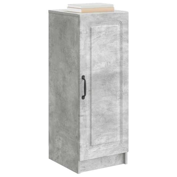 Maison Exclusive - Buffet Grå beton 33 x 34,5 x 87 cm Ingeniørtræ