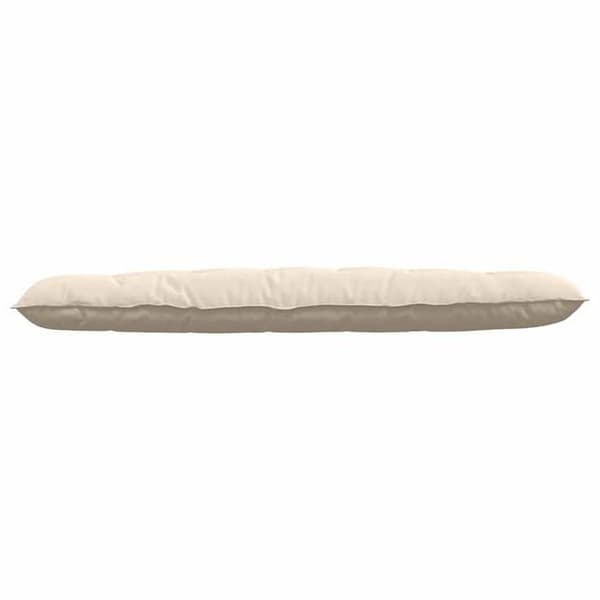 Maison Exclusive - Rygpude Beige 180 x 50 cm Mikrofiberstof