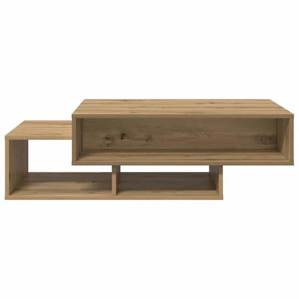 Maison Exclusive - Håndlavet egetræsbord 105x55x32 cm i ingeniørtræ