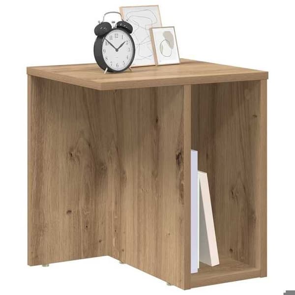 Maison Exclusive - Sidebord i håndlavet eg 37 x 32 x 40 cm