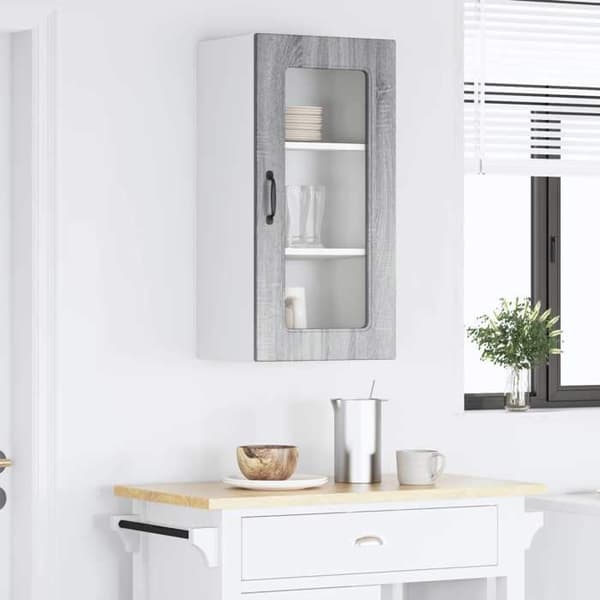 Maison Exclusive - Diskmaskinspanel Kalmar Grå Sonoma 40 x 31 x 80 cm Gris Sonoma