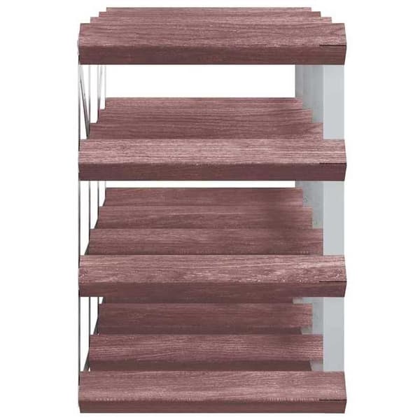 Maison Exclusive - Flaskställ för 12 flaskor Brun Solid furu